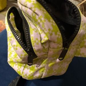 Stylish Green and Pink Women's Bag